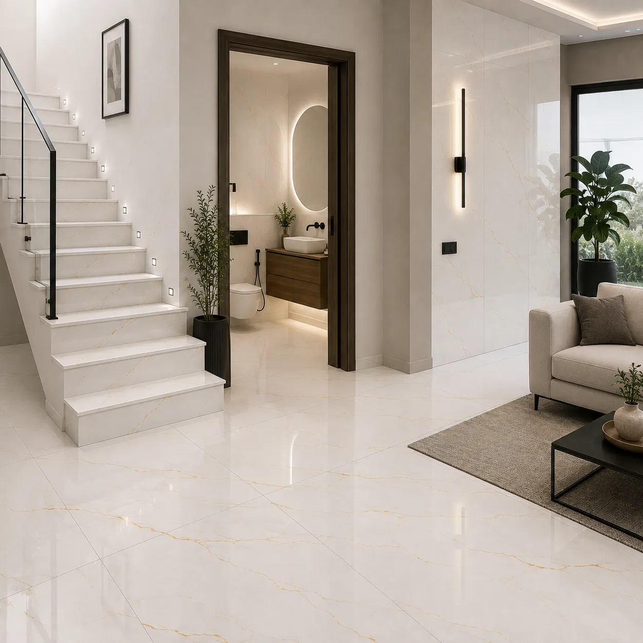 آریو سفید 120×60 (درجه ۱)